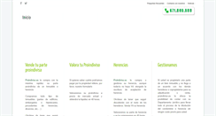 Desktop Screenshot of proindiviso.es